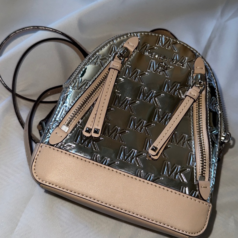Michael Kors Brooklyn Extra Small Convertible Messenger Backpack